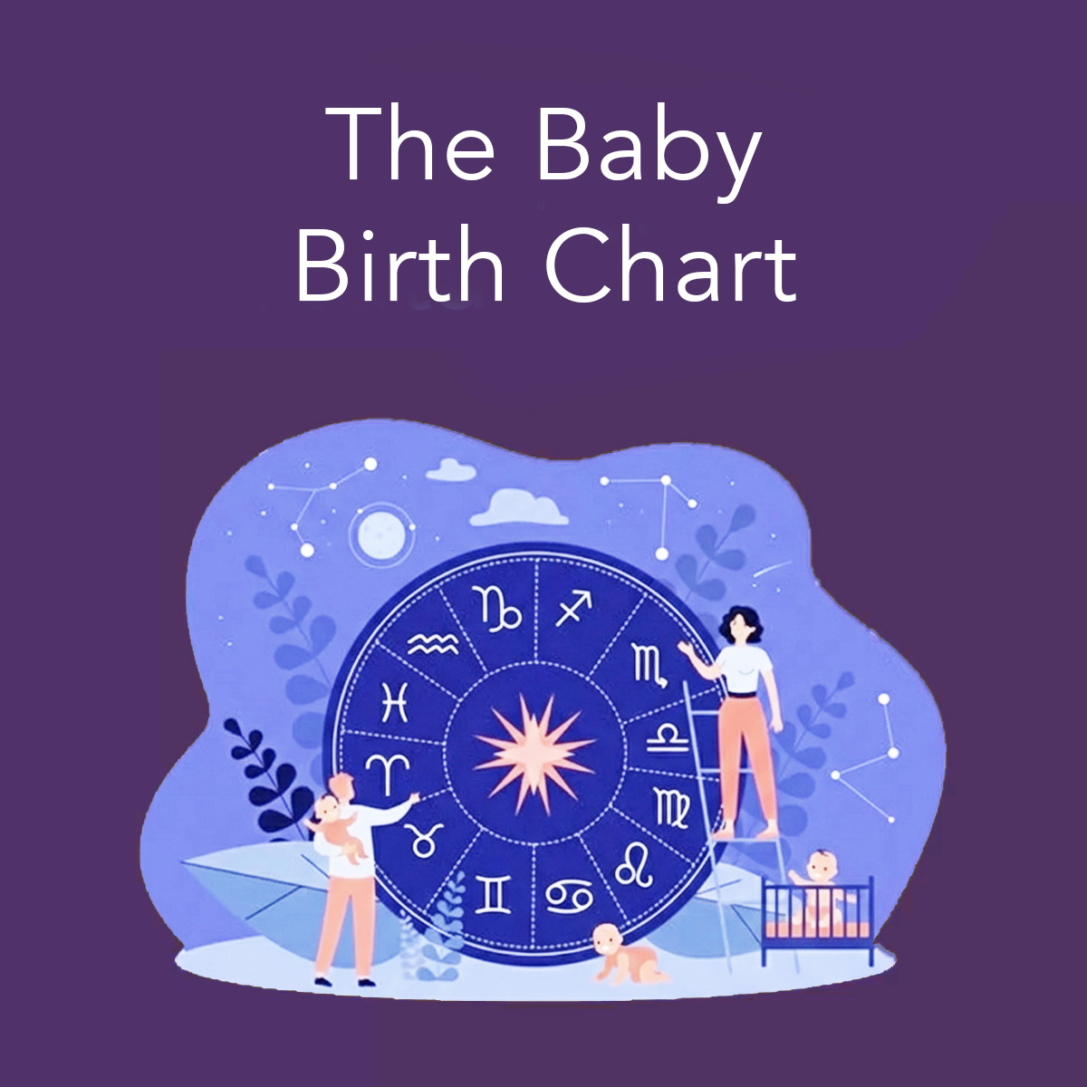 Personalized Baby Birth Chart Reading | In-Depth Natal Chart Analysis